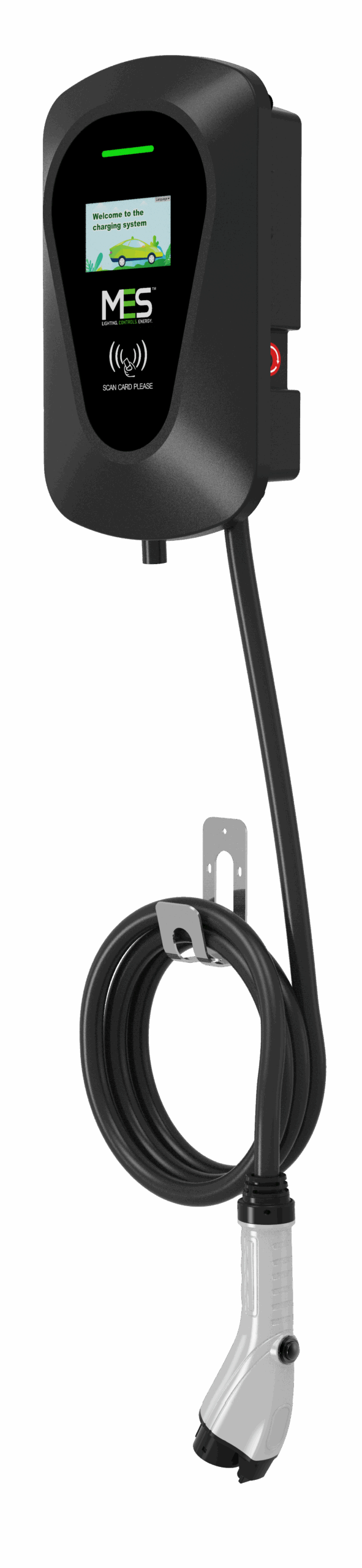 Level 2 EV Charger 48A Single Port – HB SERIES