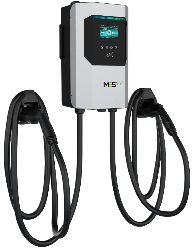 Level 2 EV Charger 80A Dual Port – LH SERIES
