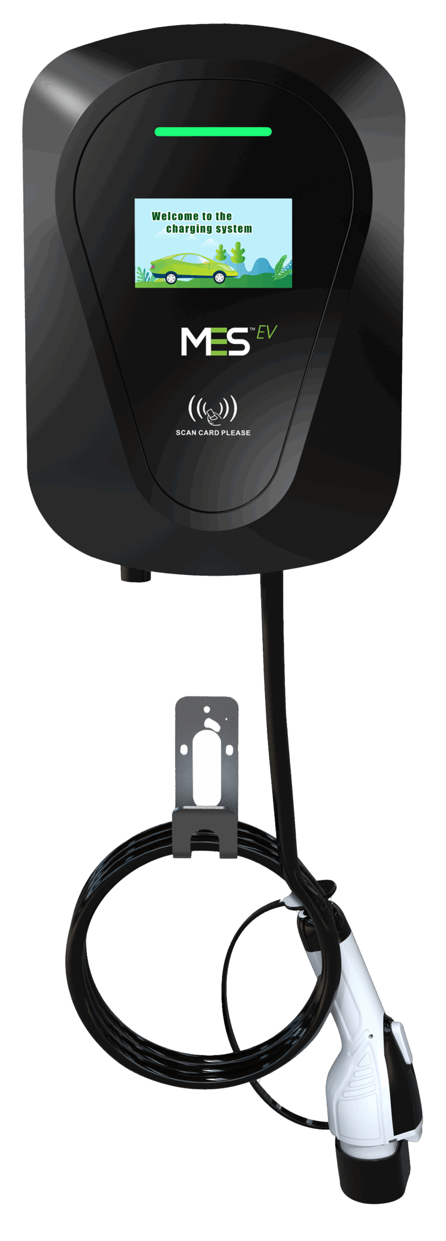 Level 2 EV Charger 48A Single Port – HB SERIES